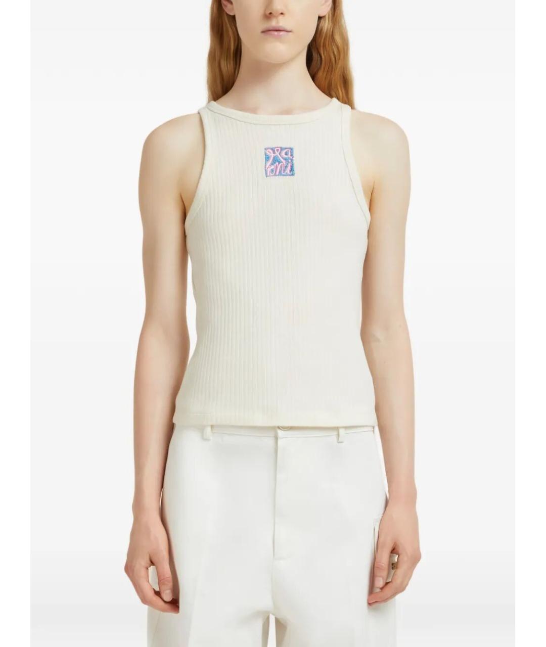 MARNI Хлопковая майка, фото 2