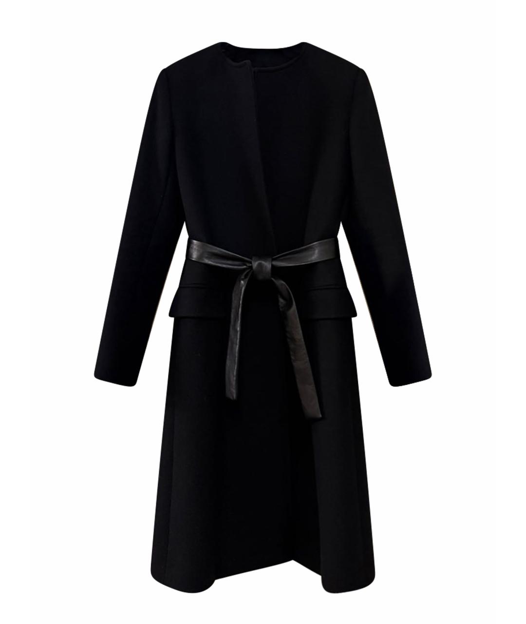 SAINT LAURENT Черное кашемировое пальто, фото 7