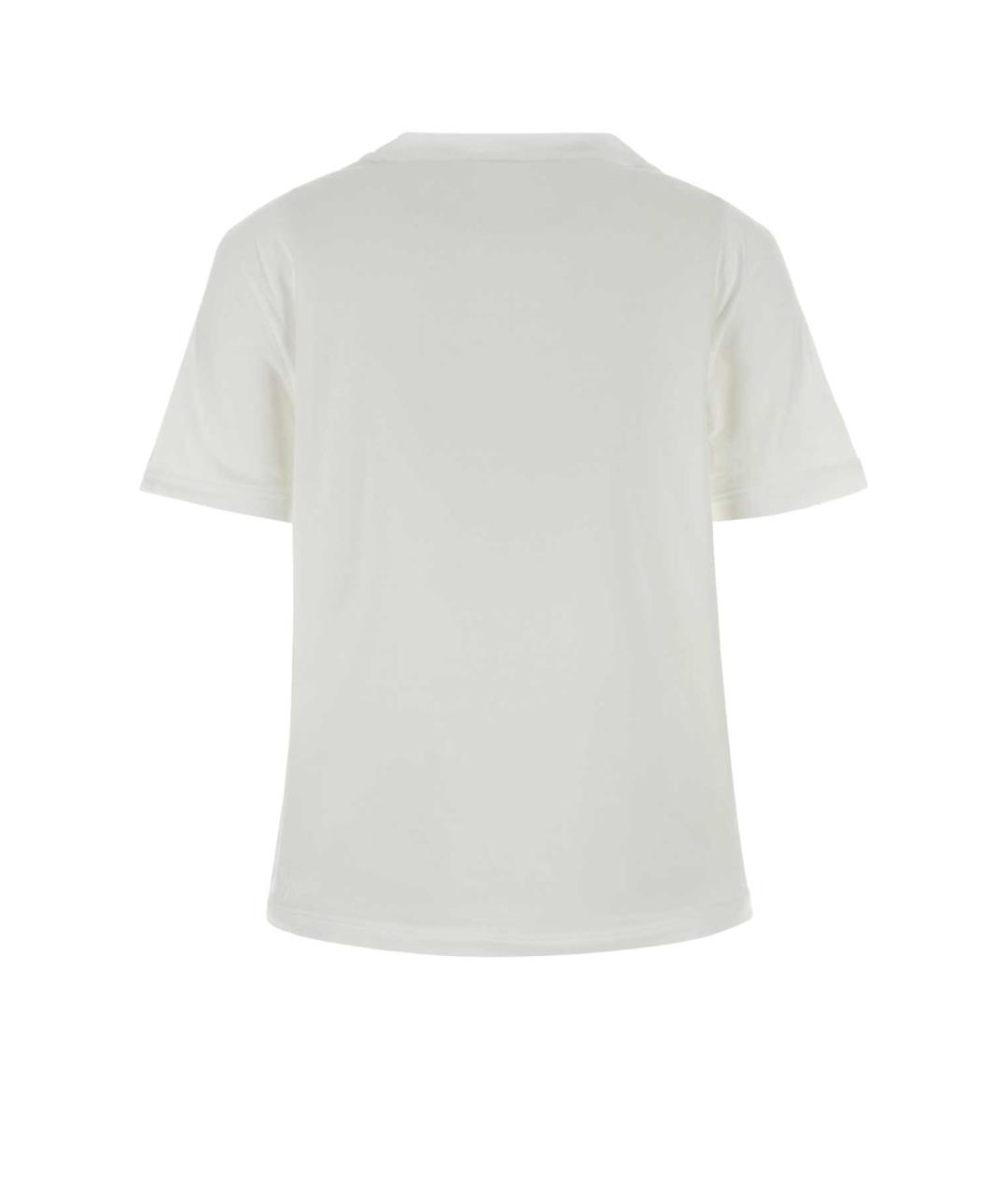 PRADA Белая хлопковая футболка, фото 2