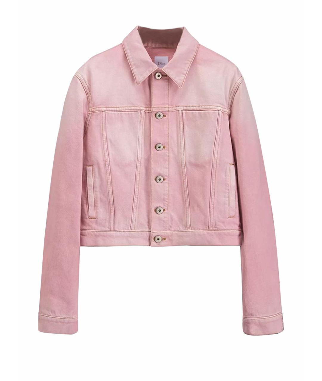 CHRISTIAN DIOR Розовая деним куртка, фото 1