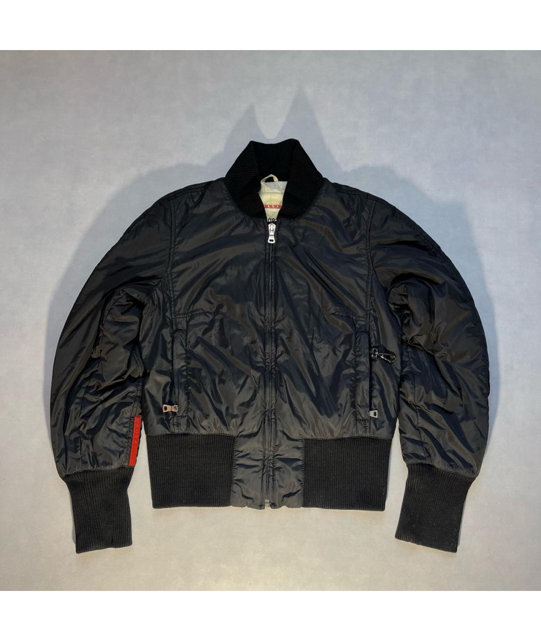 PRADA Черная куртка, фото 1