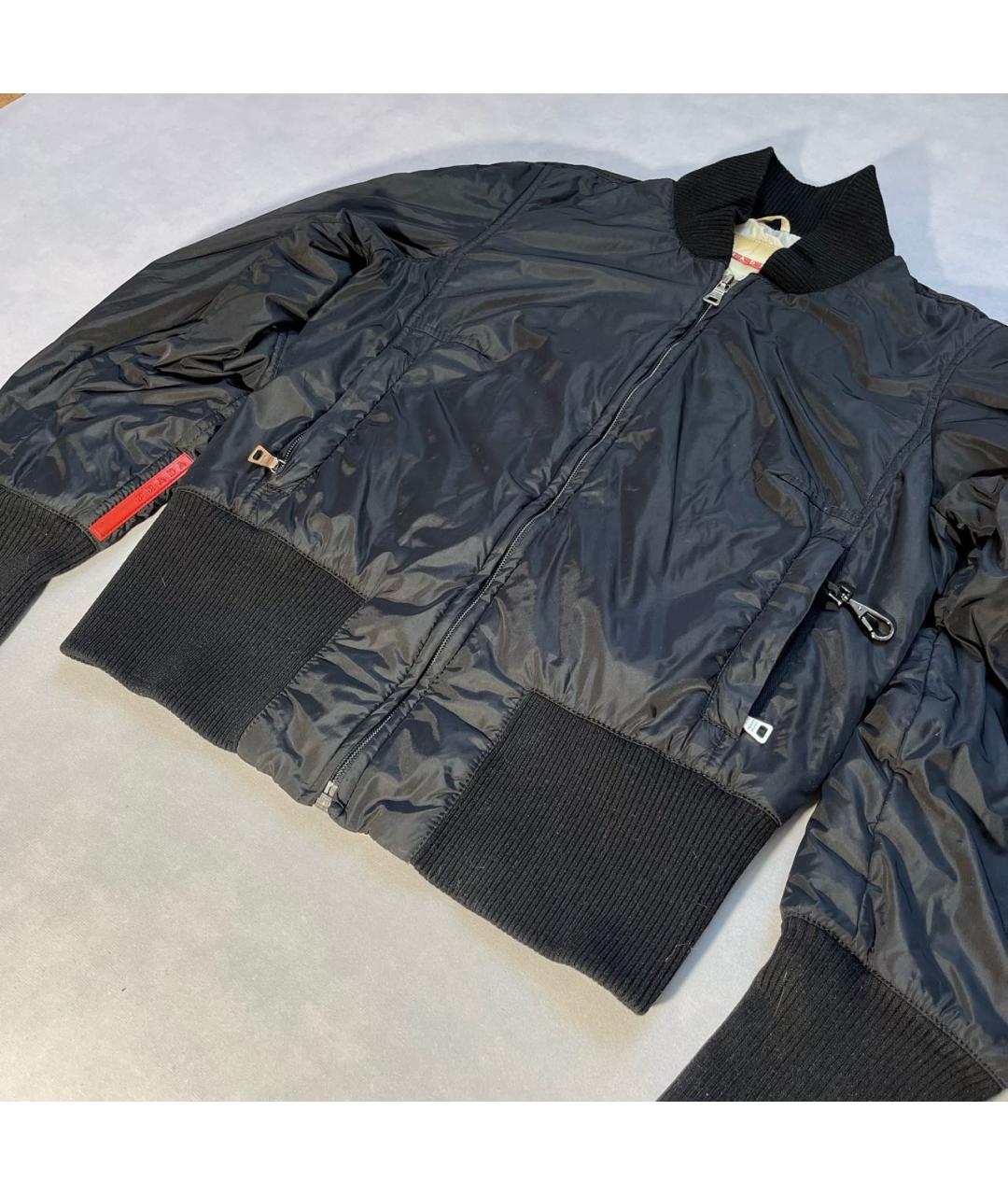 PRADA Черная куртка, фото 2