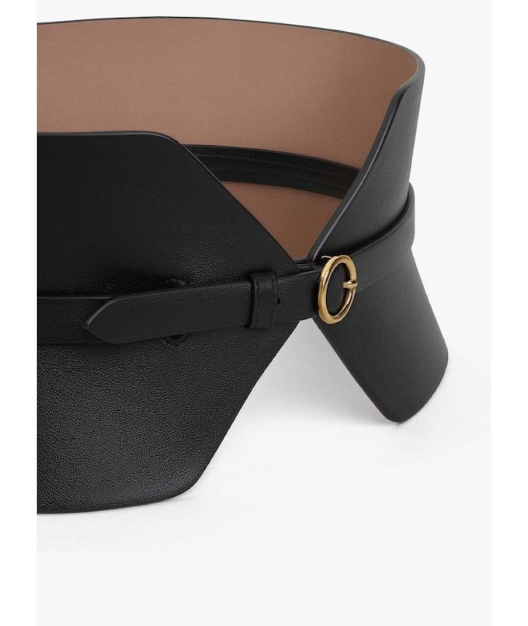 ALAIA Черный кожаный ремень, фото 4