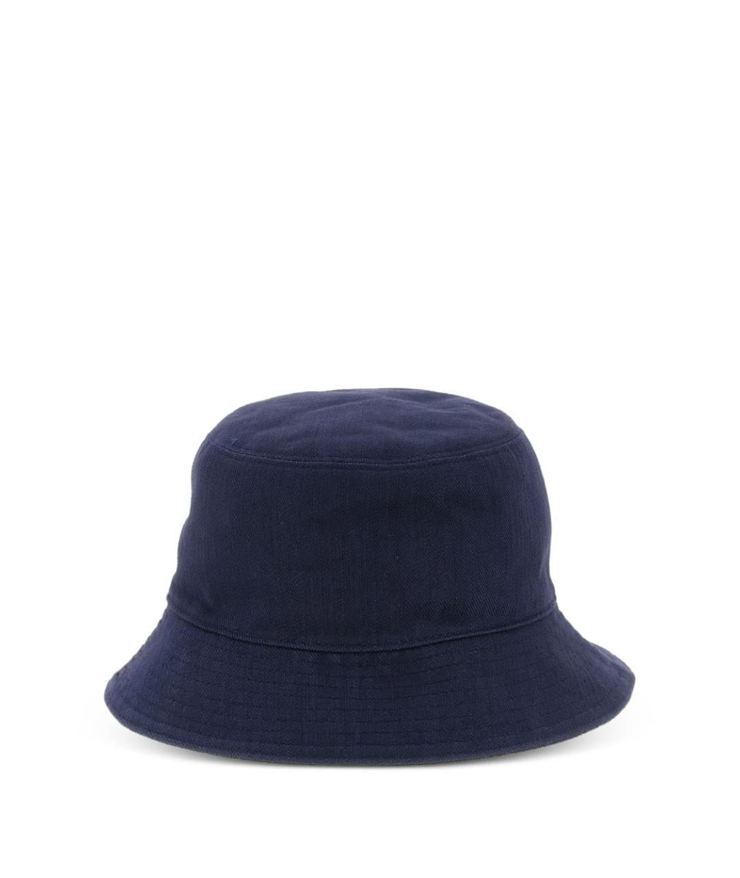 FENDI Синяя хлопковая панама, фото 1