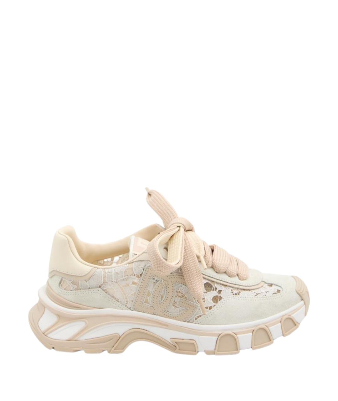 DOLCE&GABBANA Белые кроссовки, фото 1