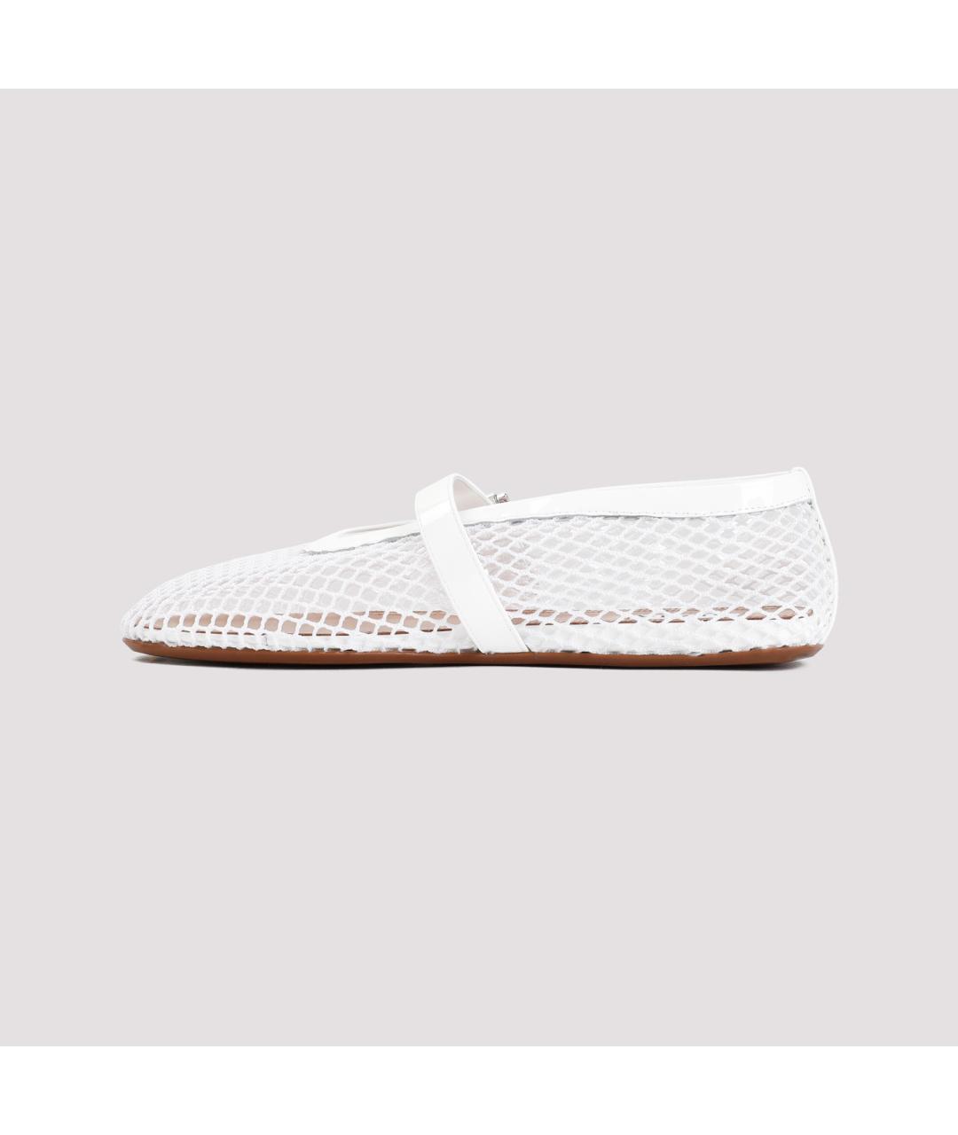 ALAIA Белые кожаные балетки, фото 3