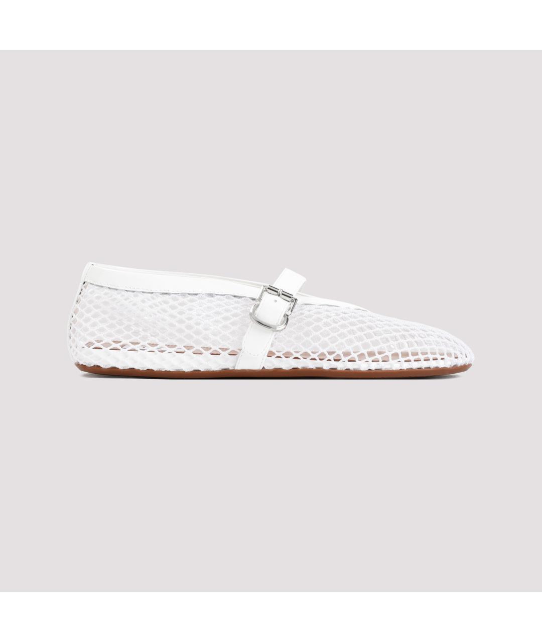 ALAIA Белые кожаные балетки, фото 2