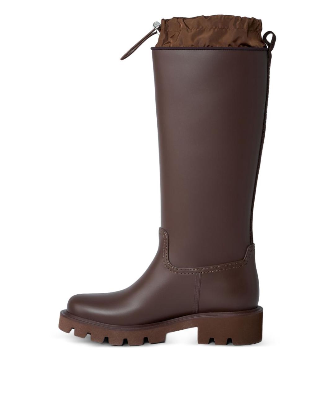 MONCLER Коричневые сапоги, фото 4