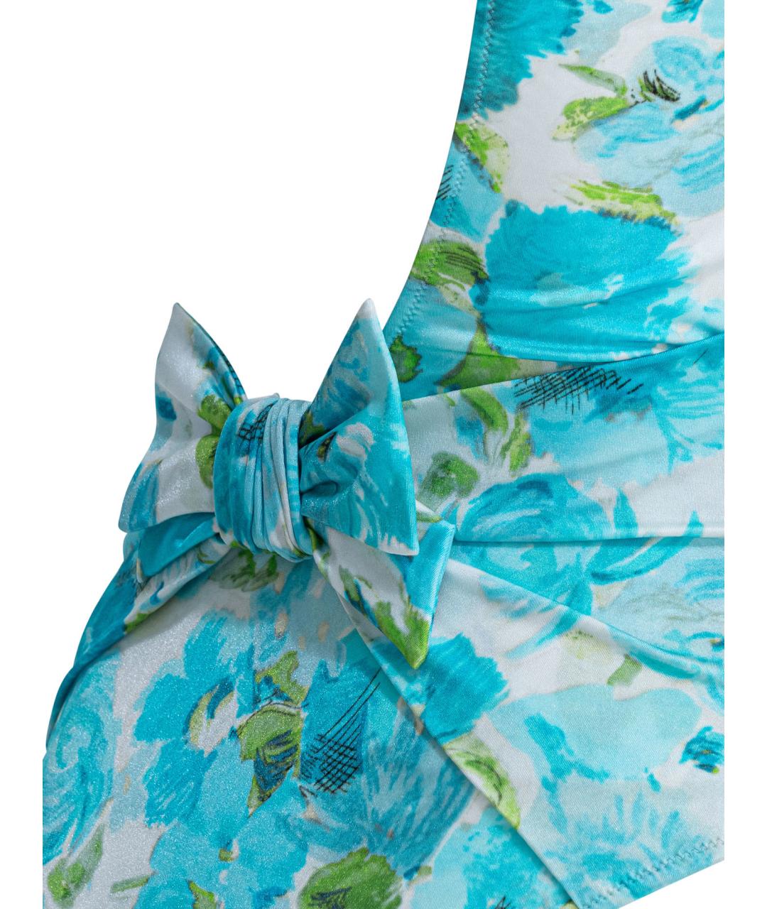 CHLOE Голубой полиамидовый купальник, фото 4