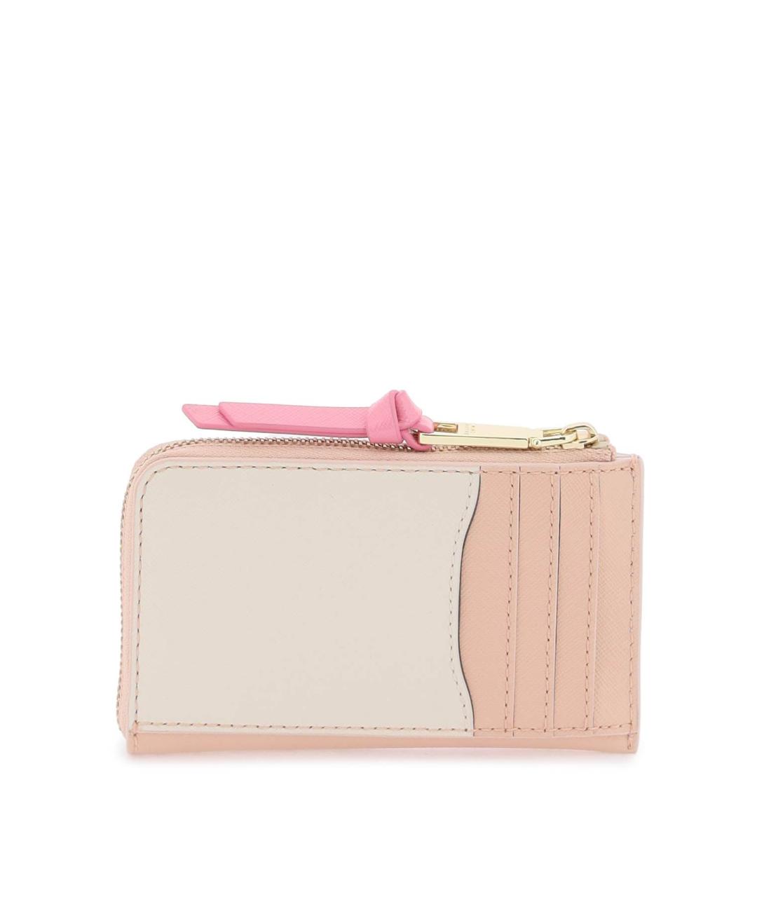 MARC JACOBS Розовый кожаный кошелек, фото 4