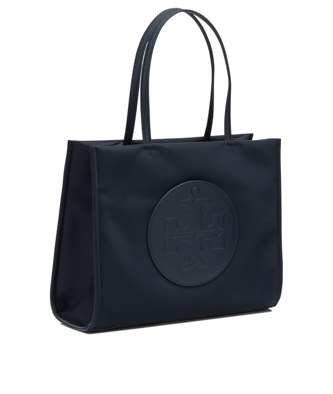 TORY BURCH Синяя синтетическая сумка через плечо, фото 2