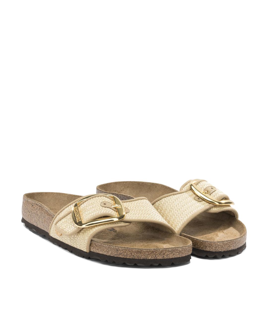 BIRKENSTOCK Бежевые сандалии, фото 2