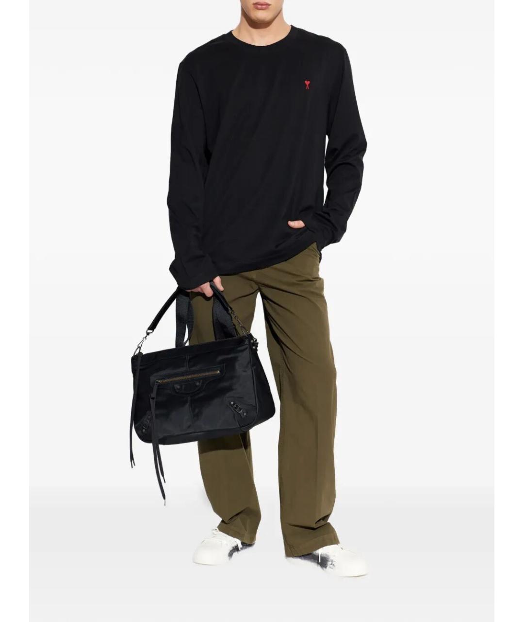 DRIES VAN NOTEN Зеленые хлопковые повседневные брюки, фото 2