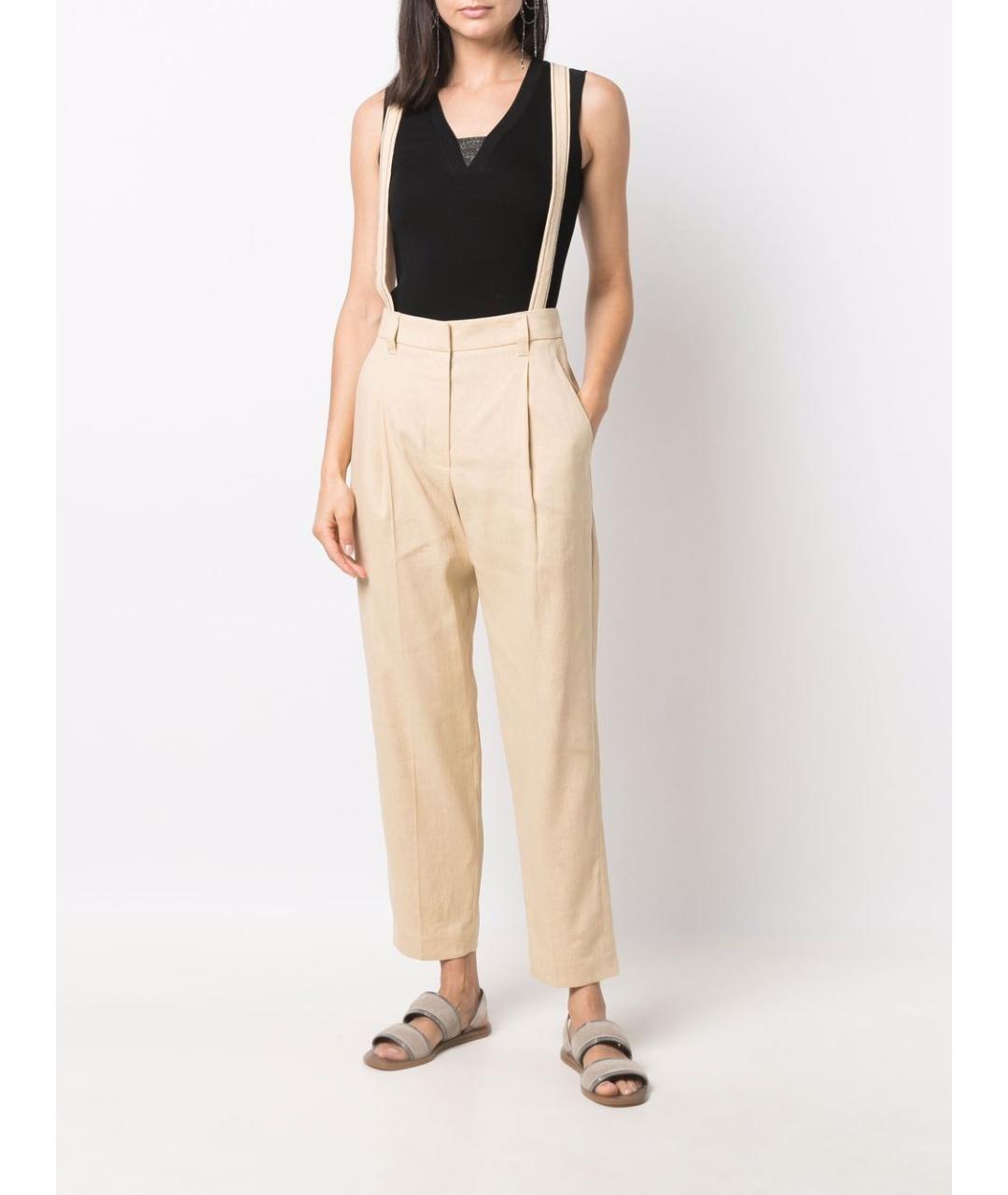 BRUNELLO CUCINELLI Черная хлопковая майка, фото 3