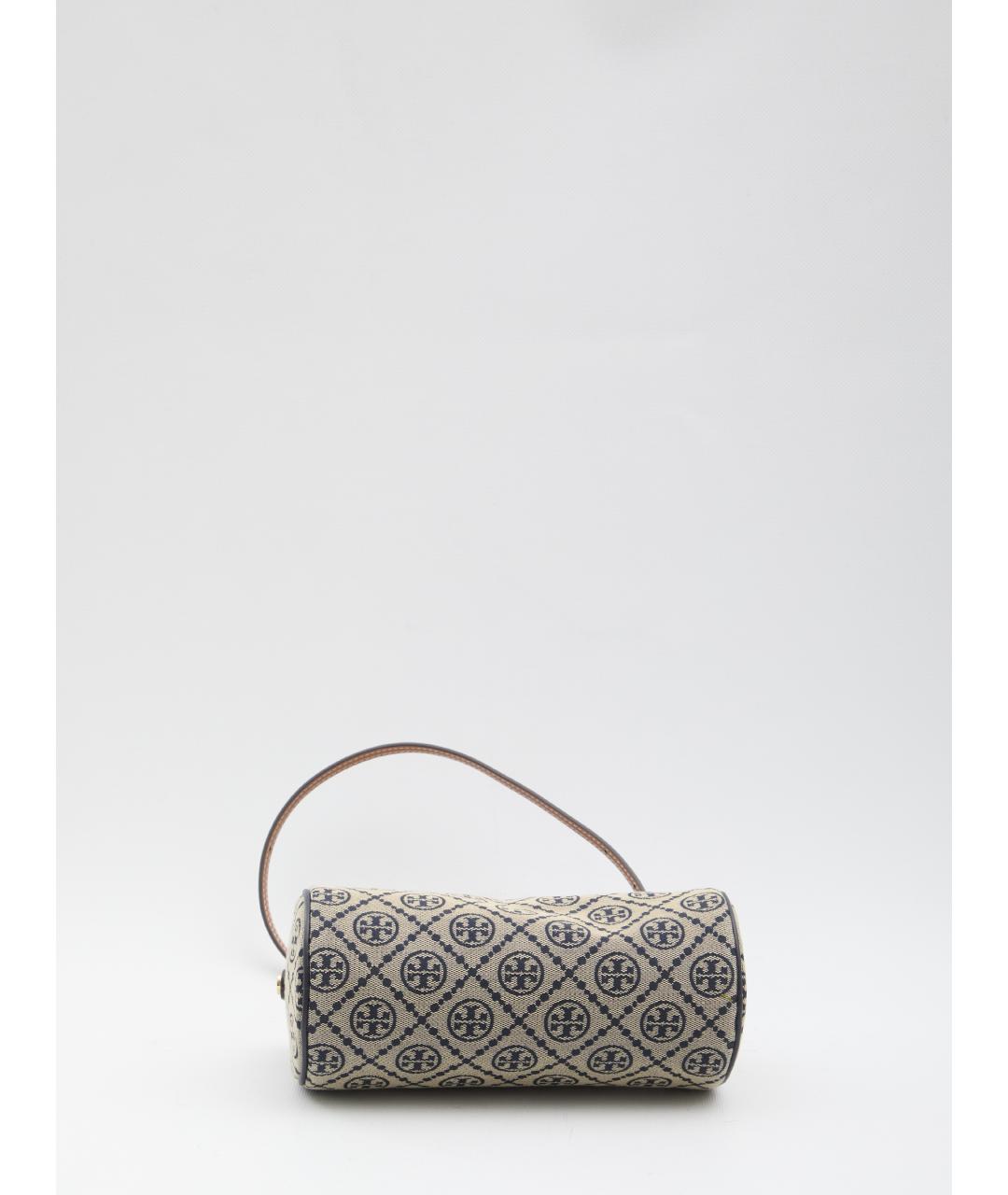 TORY BURCH Синяя хлопковая сумка через плечо, фото 3