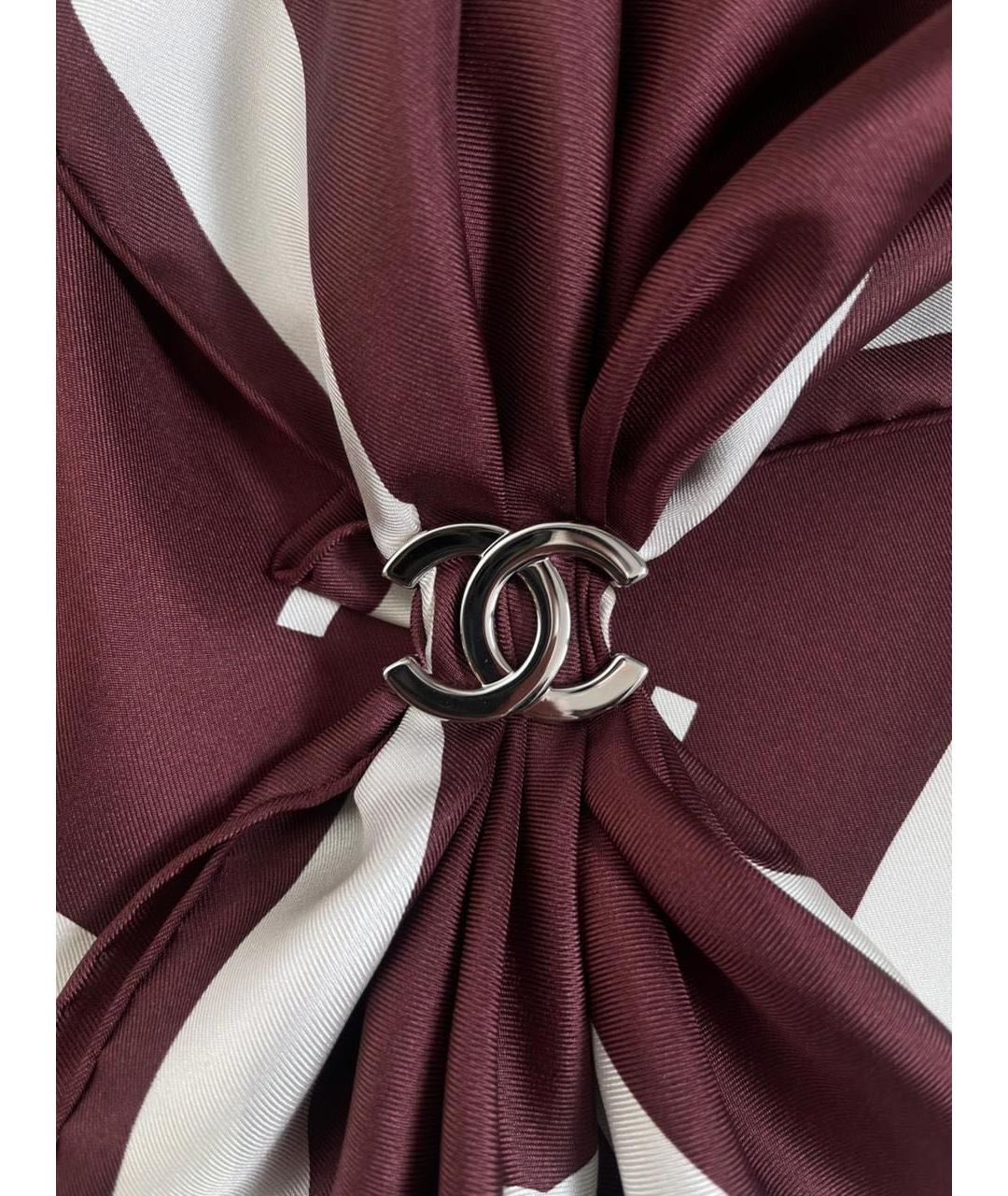 CHANEL Серебрянный платок, фото 2