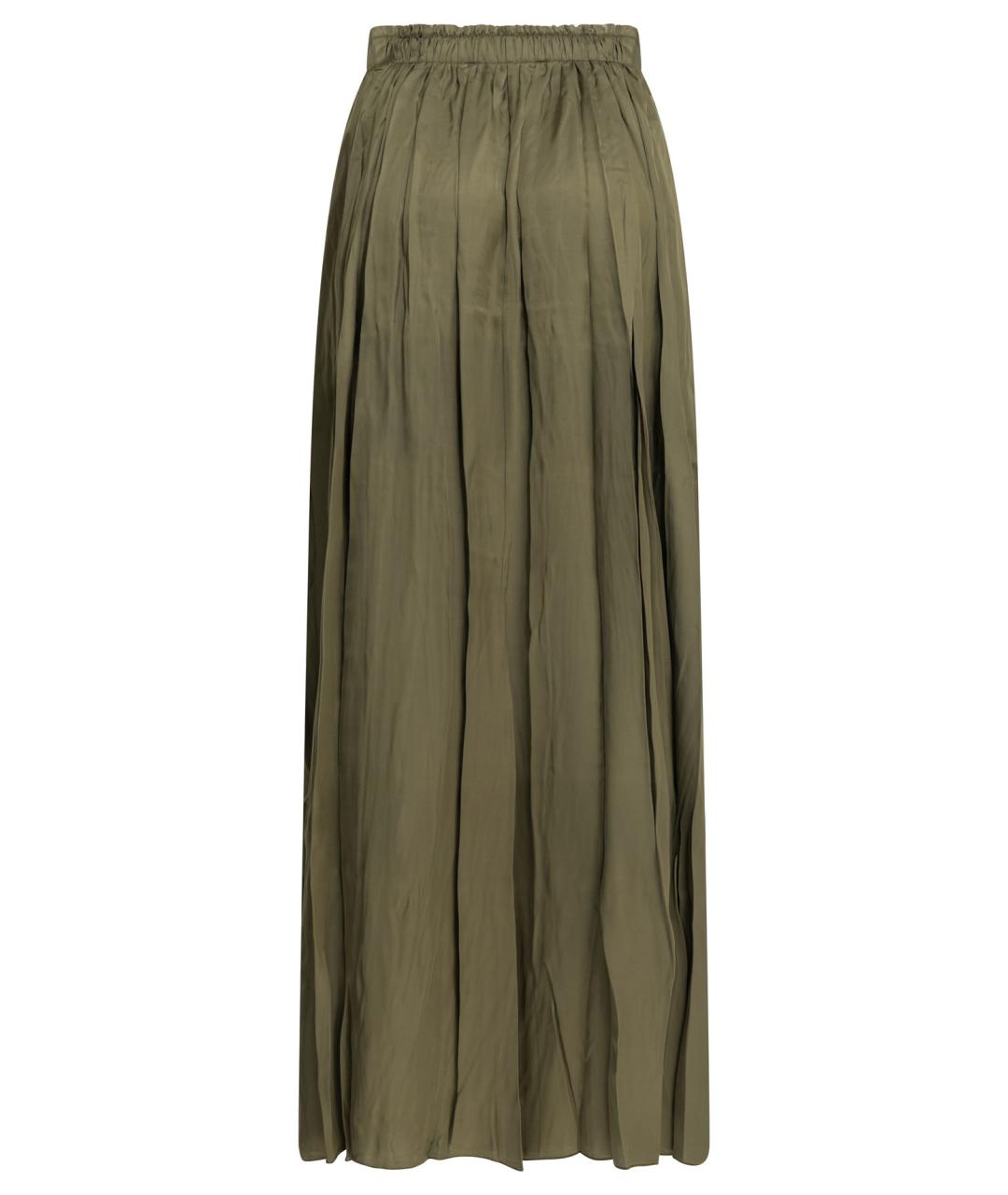 Sa Su Phi Зеленая вискозная юбка макси, фото 2