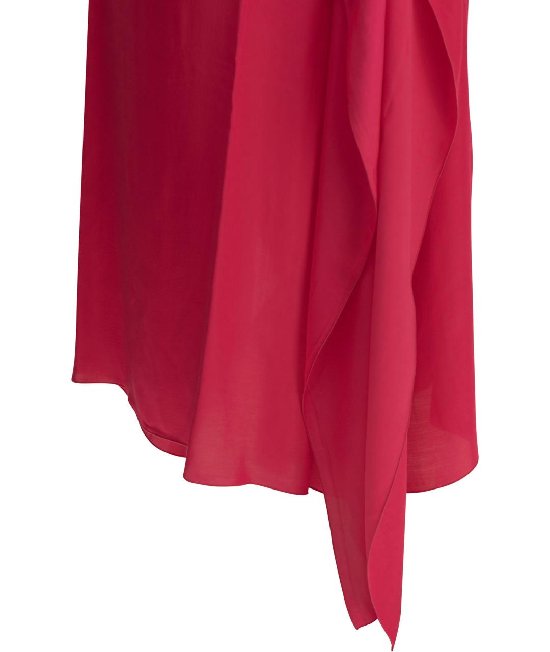 Sa Su Phi Фуксия вискозное вечернее платье, фото 4