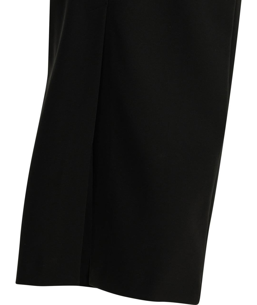 MAX MARA Черная вискозная юбка миди, фото 4