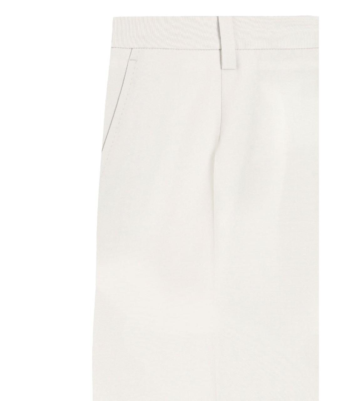 DOLCE&GABBANA Шерстяные повседневные брюки, фото 3