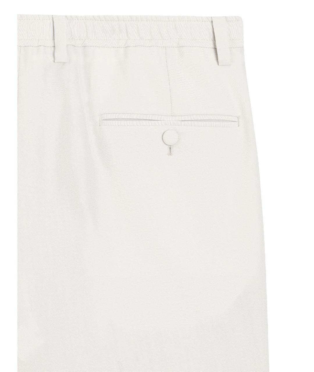 DOLCE&GABBANA Шерстяные повседневные брюки, фото 4