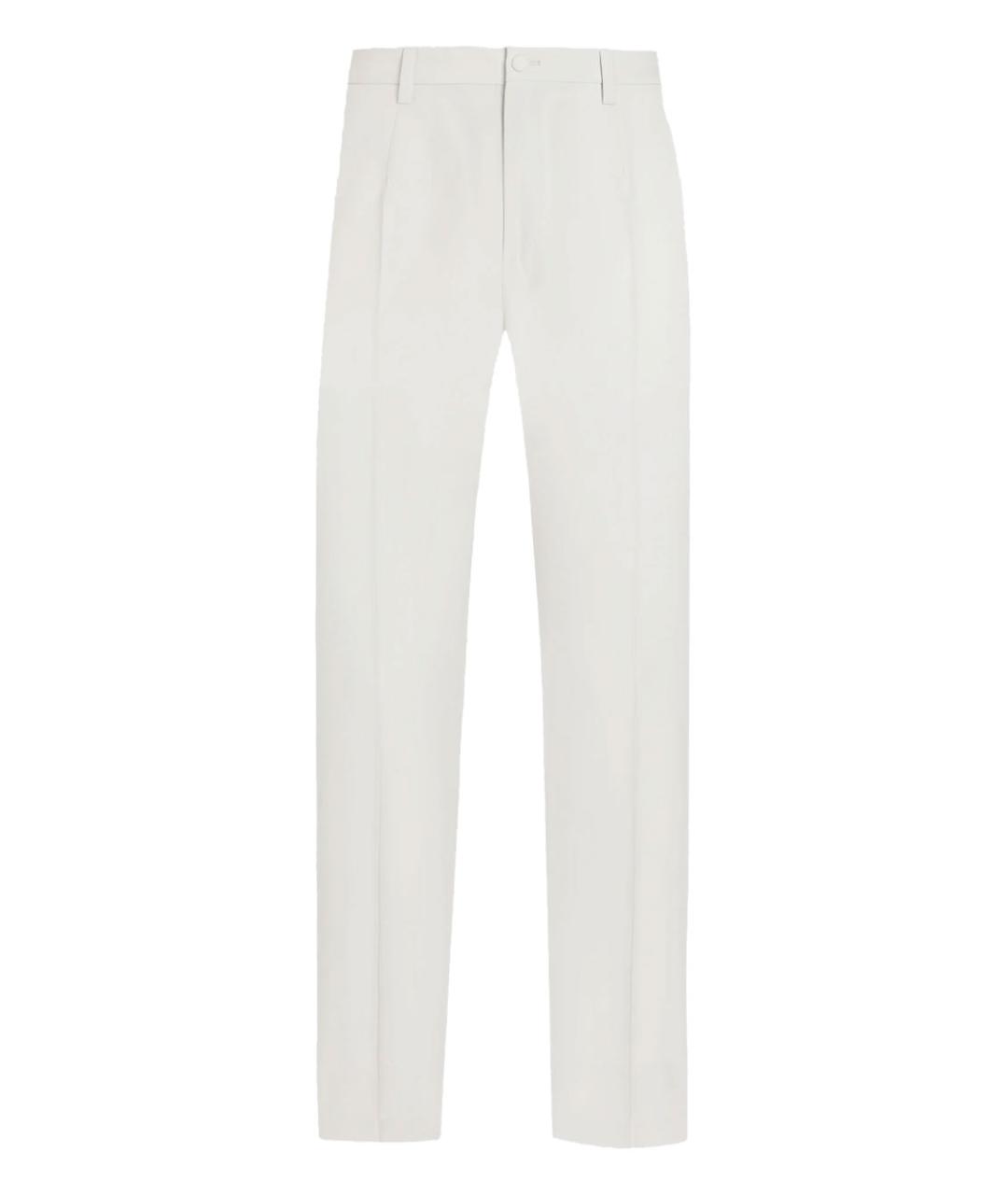 DOLCE&GABBANA Шерстяные повседневные брюки, фото 1