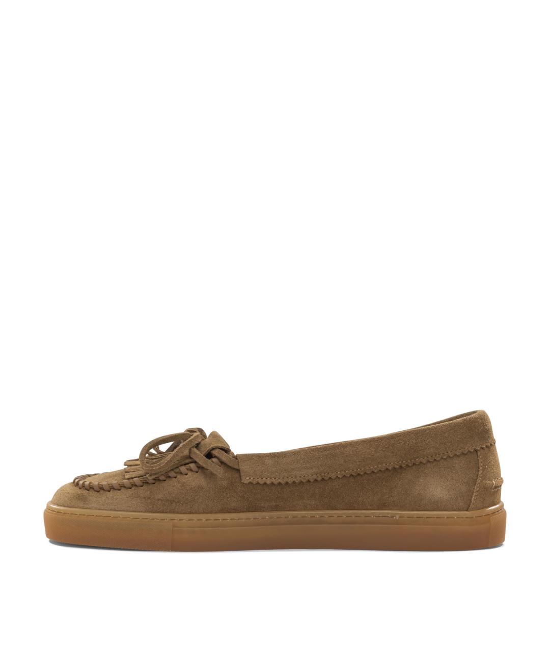 COPENHAGEN Коричневые замшевые лоферы, фото 3
