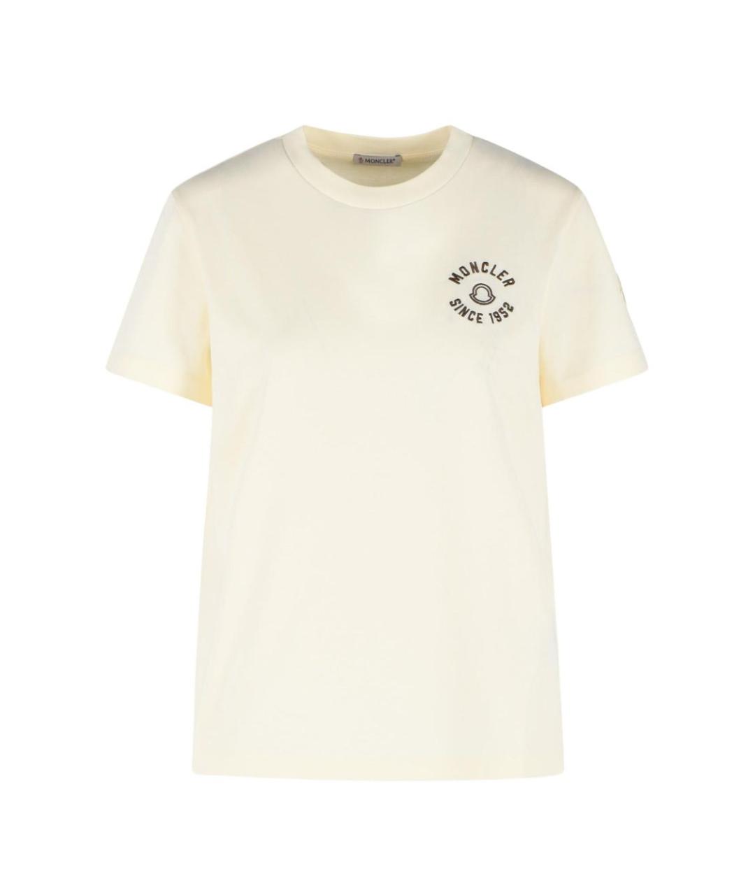 MONCLER Хлопковая футболка, фото 1