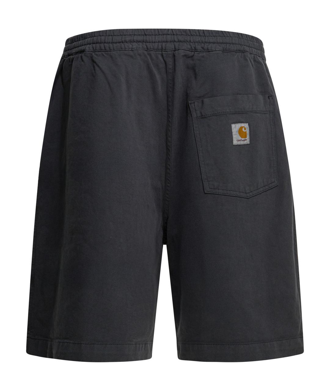 CARHARTT WIP Серые хлопковые шорты, фото 2