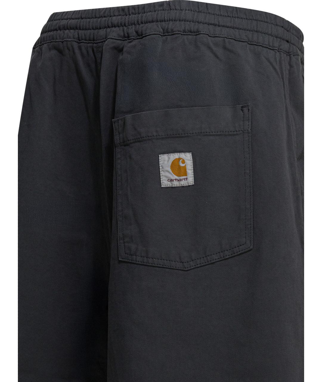 CARHARTT WIP Серые хлопковые шорты, фото 4