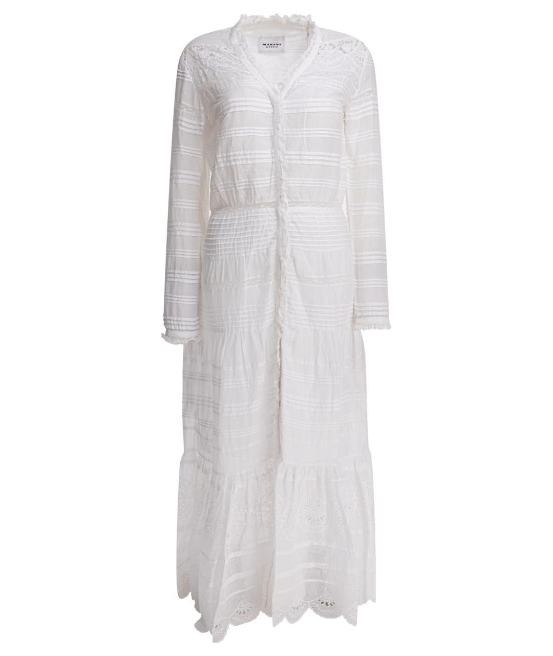ISABEL MARANT Белое хлопковое повседневное платье, фото 1