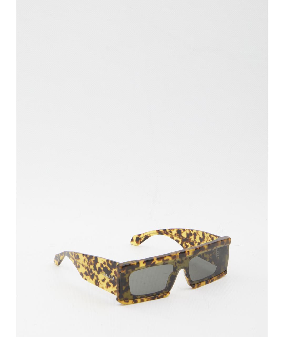 ALAIA Бежевые солнцезащитные очки, фото 3