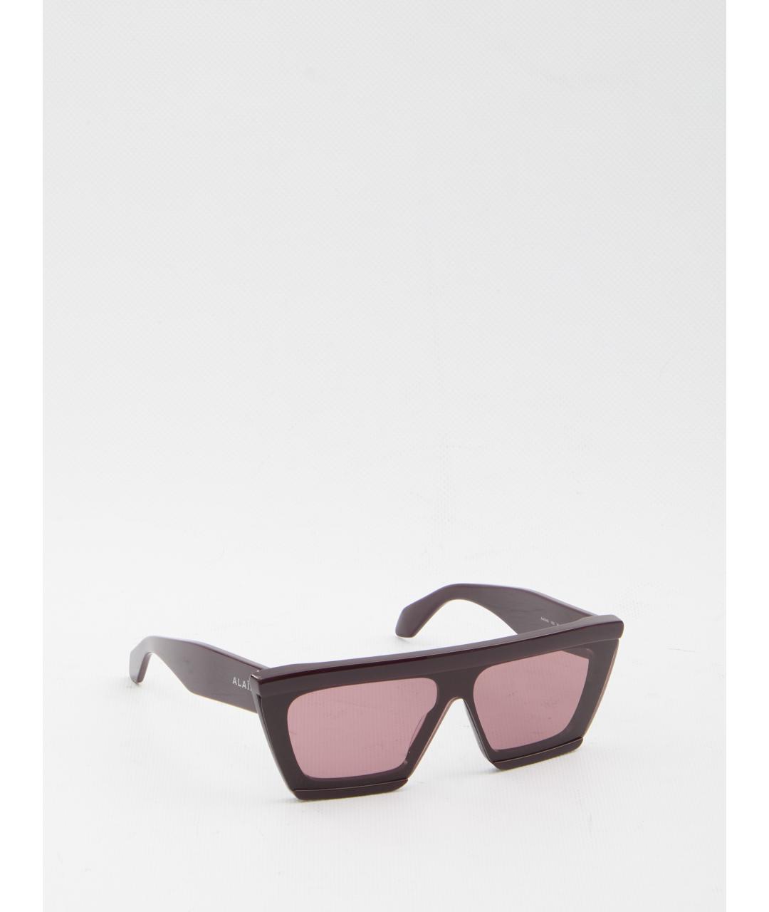 ALAIA Красные солнцезащитные очки, фото 3