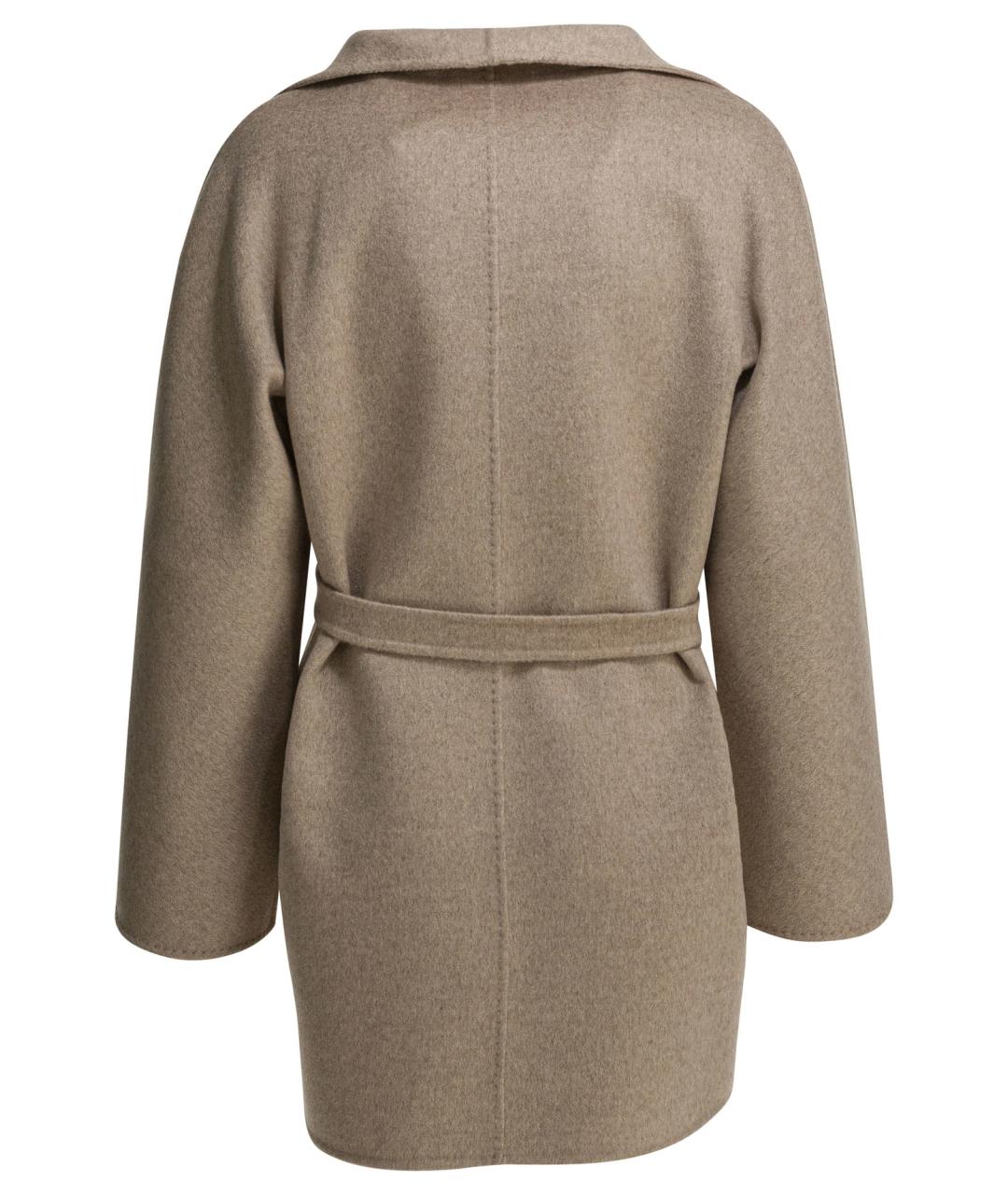 MAX MARA Бежевое кашемировое пальто, фото 2