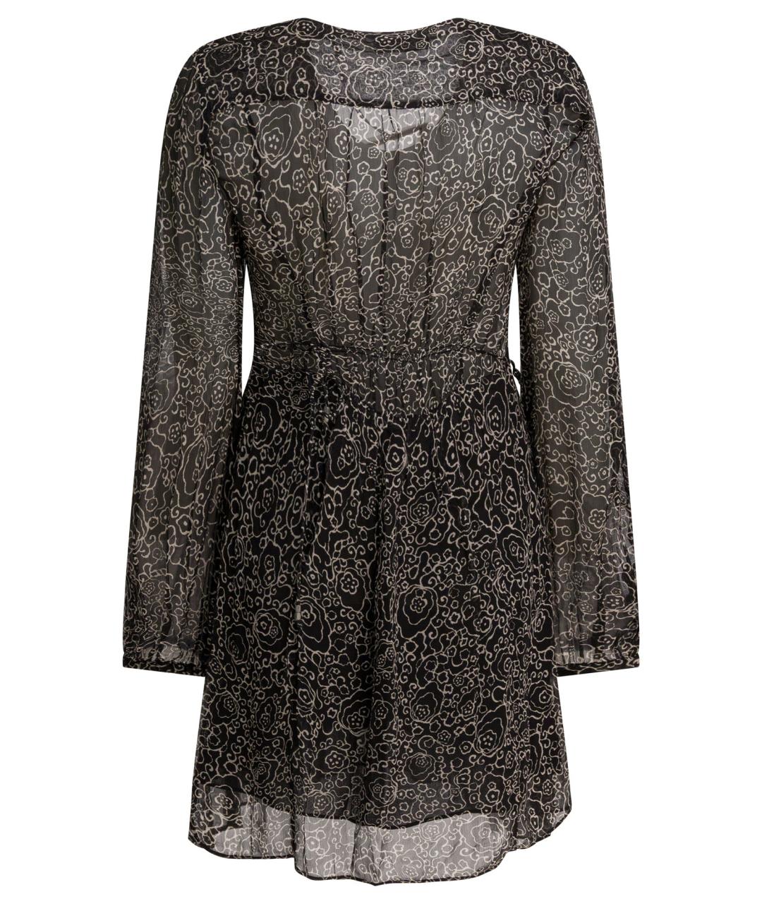 ISABEL MARANT Черное вискозное повседневное платье, фото 2