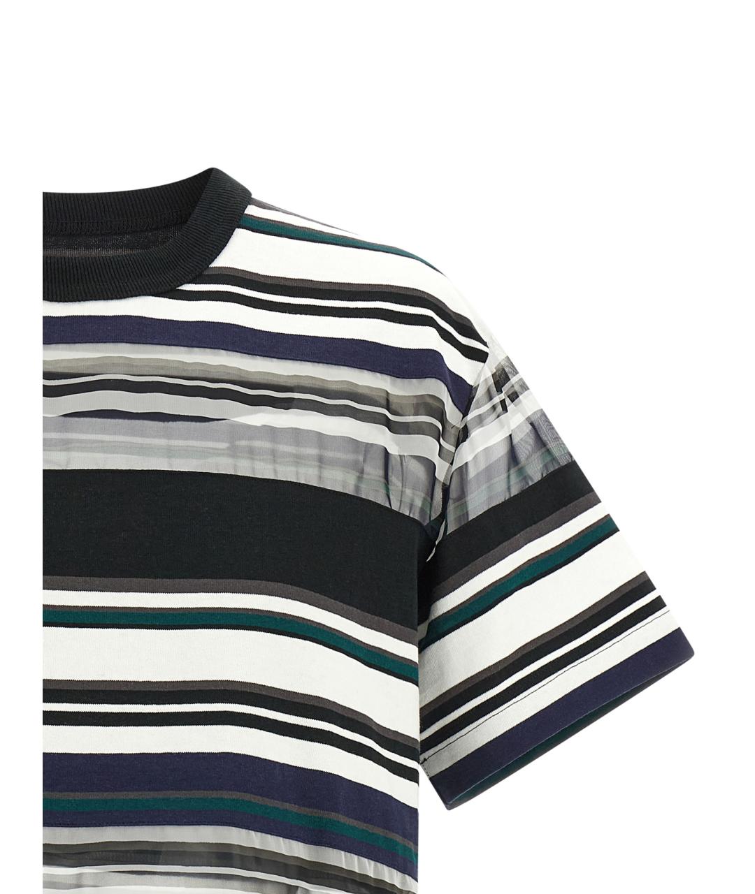 SACAI Мульти хлопковая футболка, фото 3