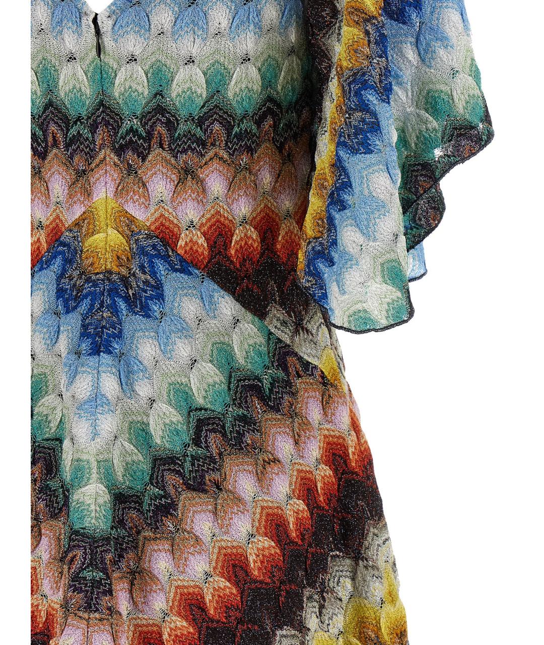 MISSONI Мульти вискозное платье, фото 4