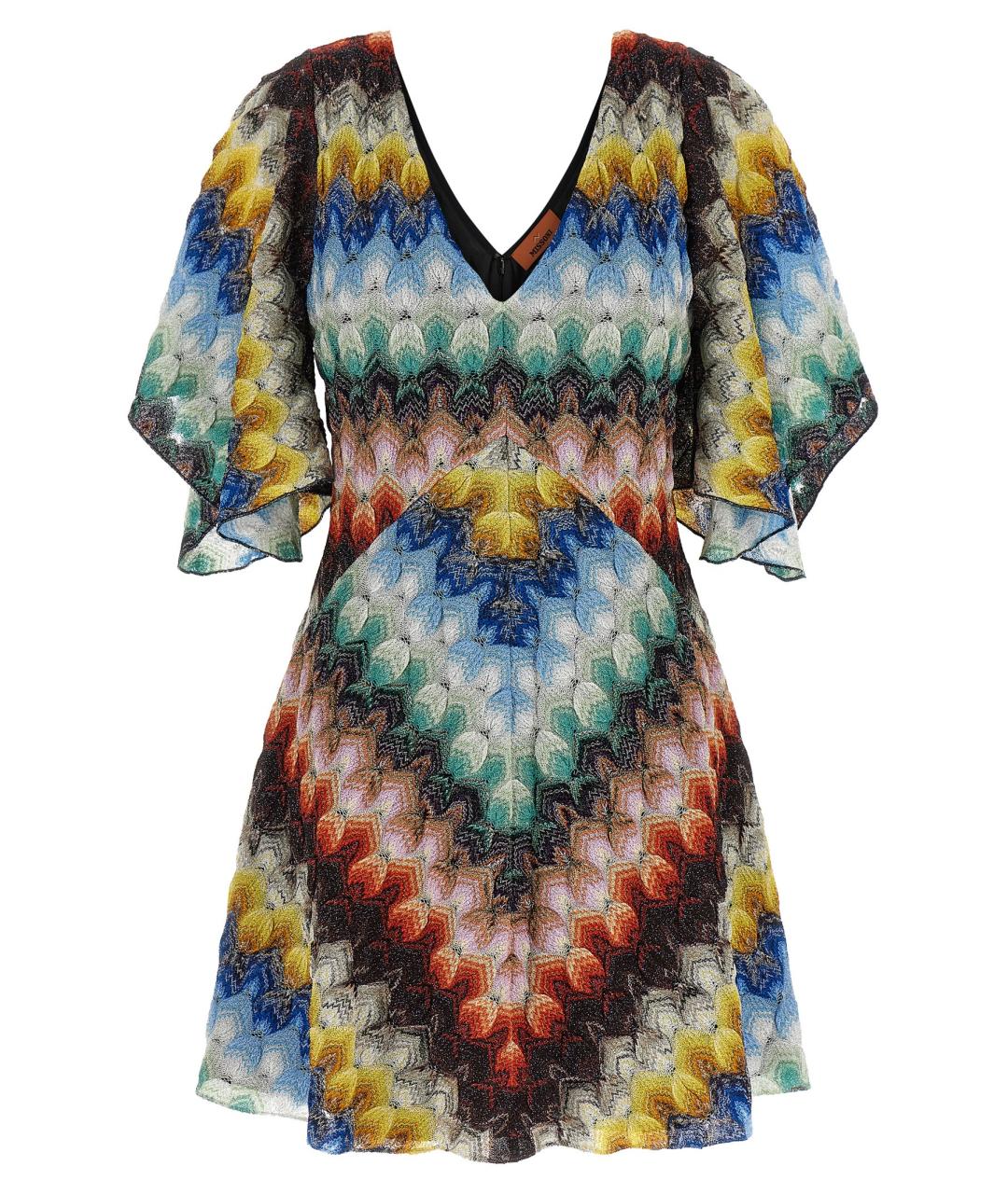 MISSONI Мульти вискозное платье, фото 1
