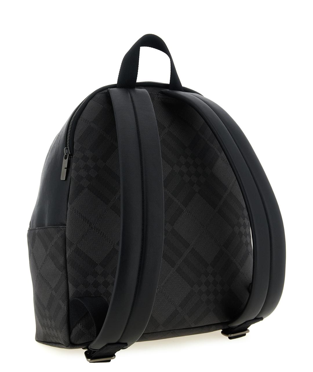 BURBERRY Черный синтетический рюкзак, фото 2