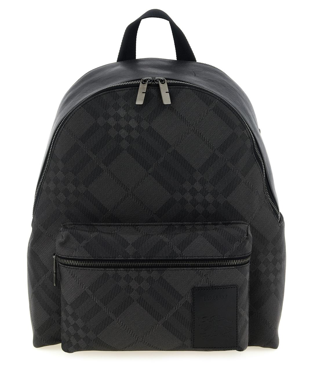 BURBERRY Черный синтетический рюкзак, фото 1