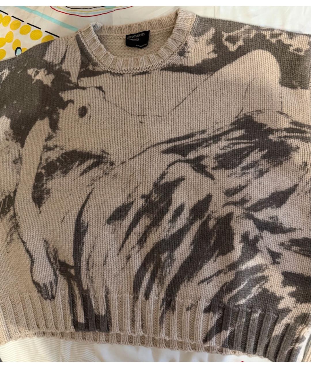 Enfants Riches Déprimés Белый шерстяной джемпер / свитер, фото 3