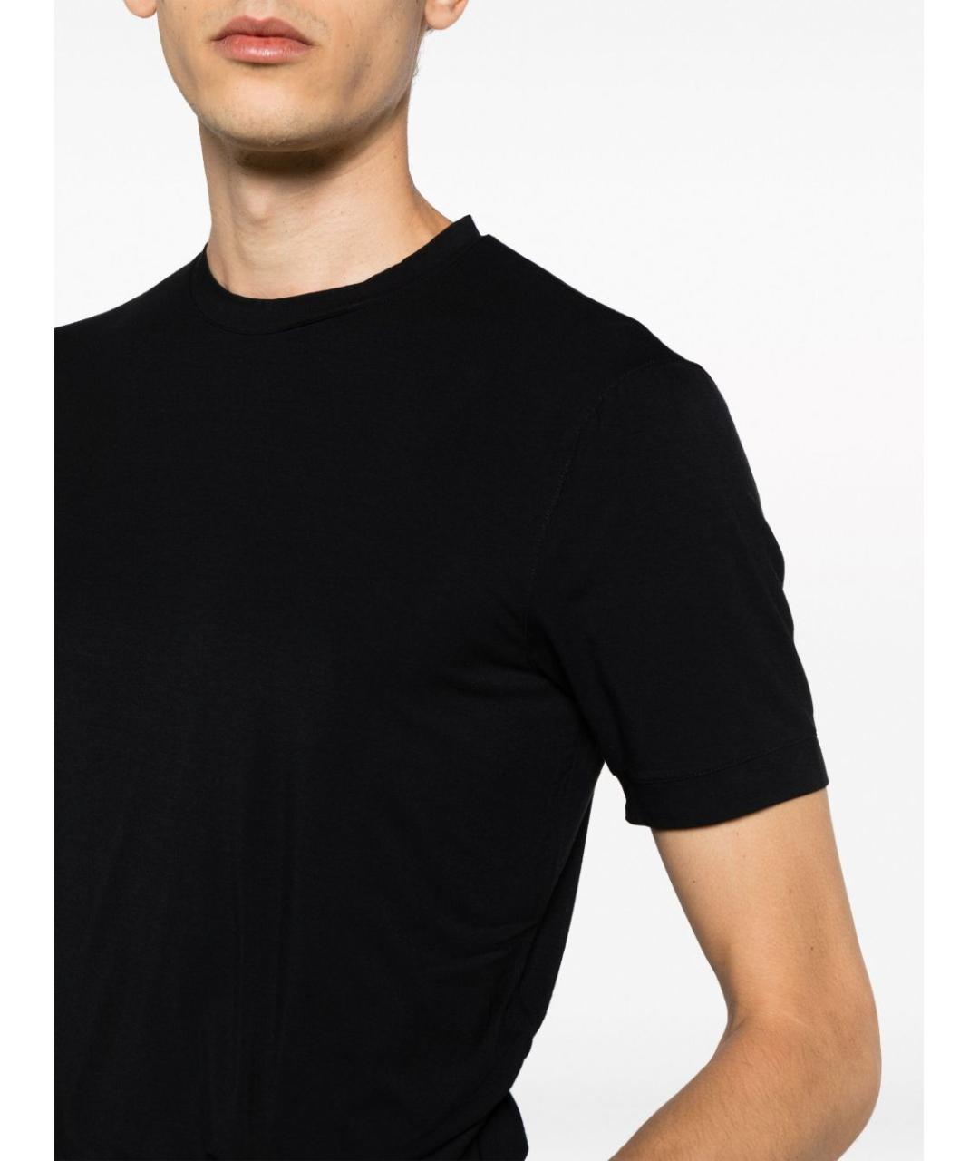 GIORGIO ARMANI Черная футболка, фото 3