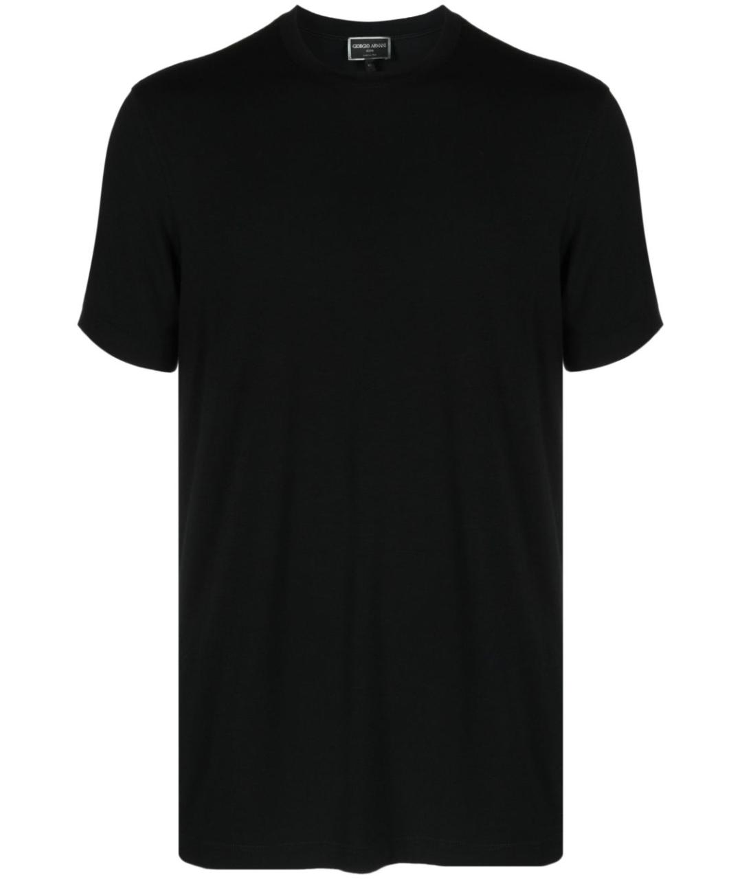 GIORGIO ARMANI Черная футболка, фото 1