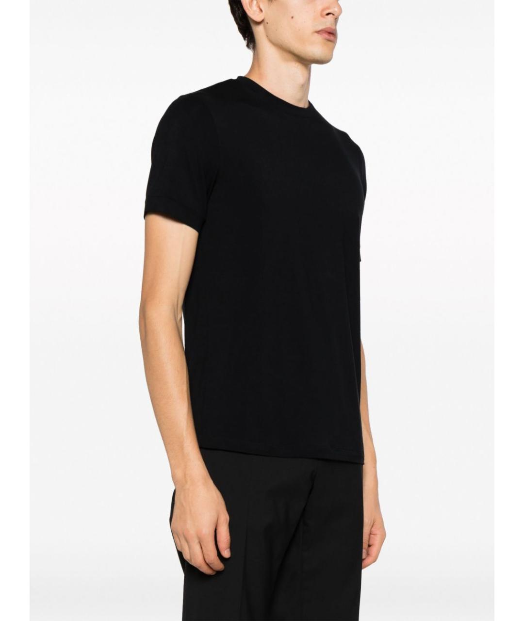 GIORGIO ARMANI Черная футболка, фото 2