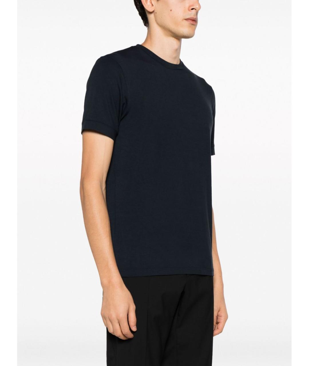 GIORGIO ARMANI Синяя футболка, фото 5