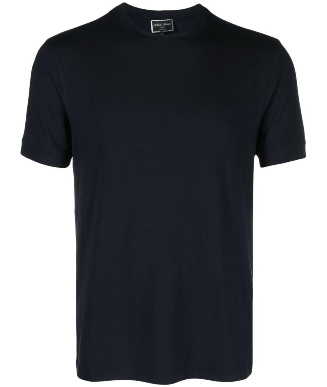 GIORGIO ARMANI Синяя футболка, фото 1