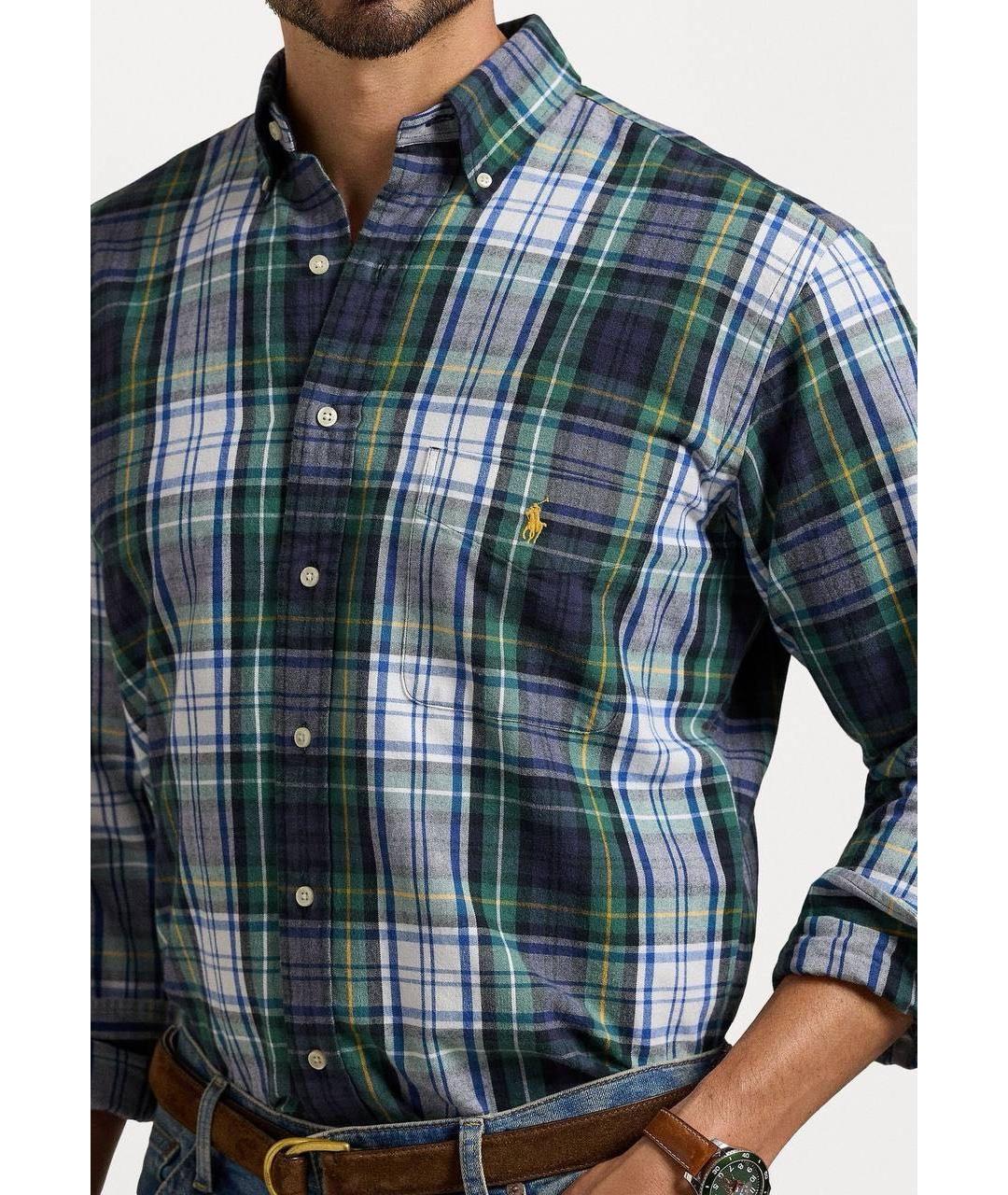 POLO RALPH LAUREN Мульти хлопковая кэжуал рубашка, фото 2