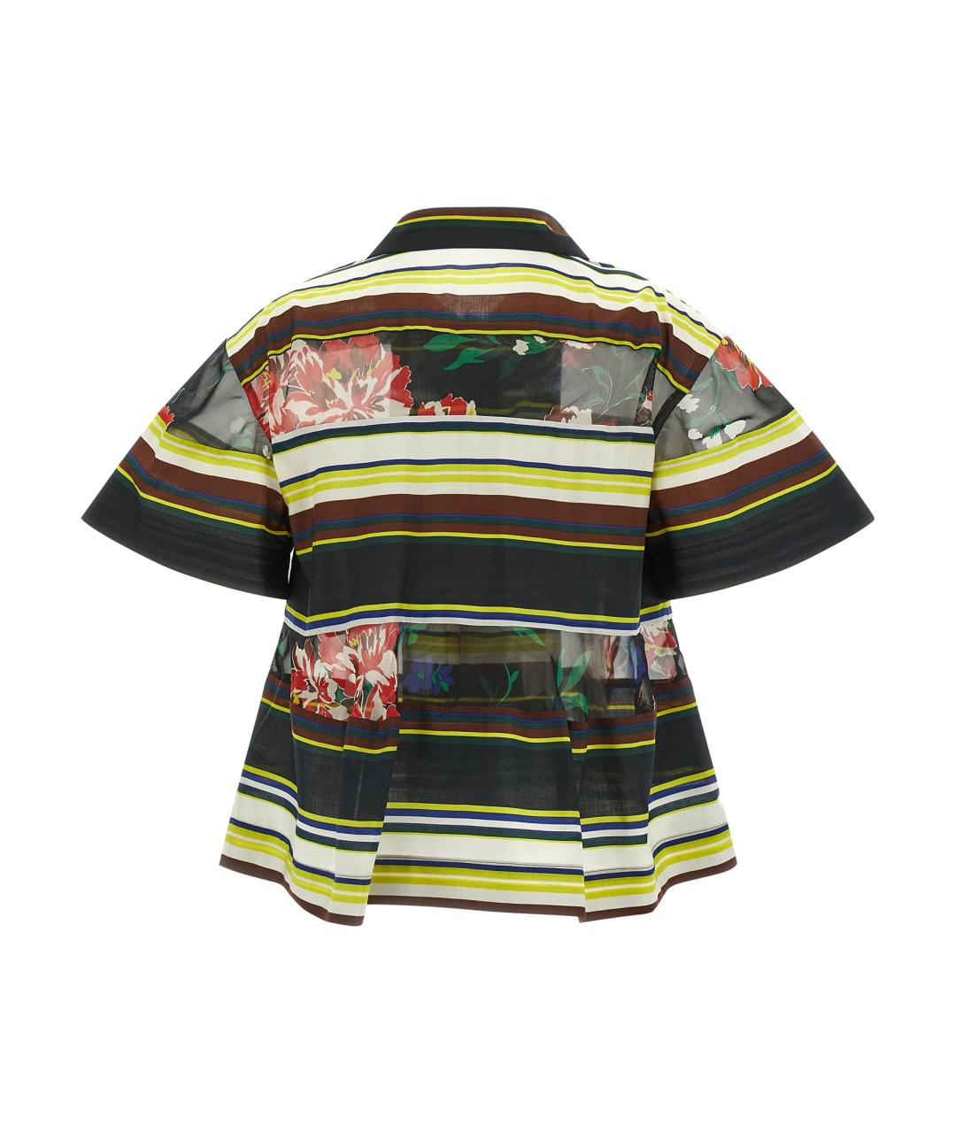 SACAI Мульти полиэстеровая рубашка, фото 2