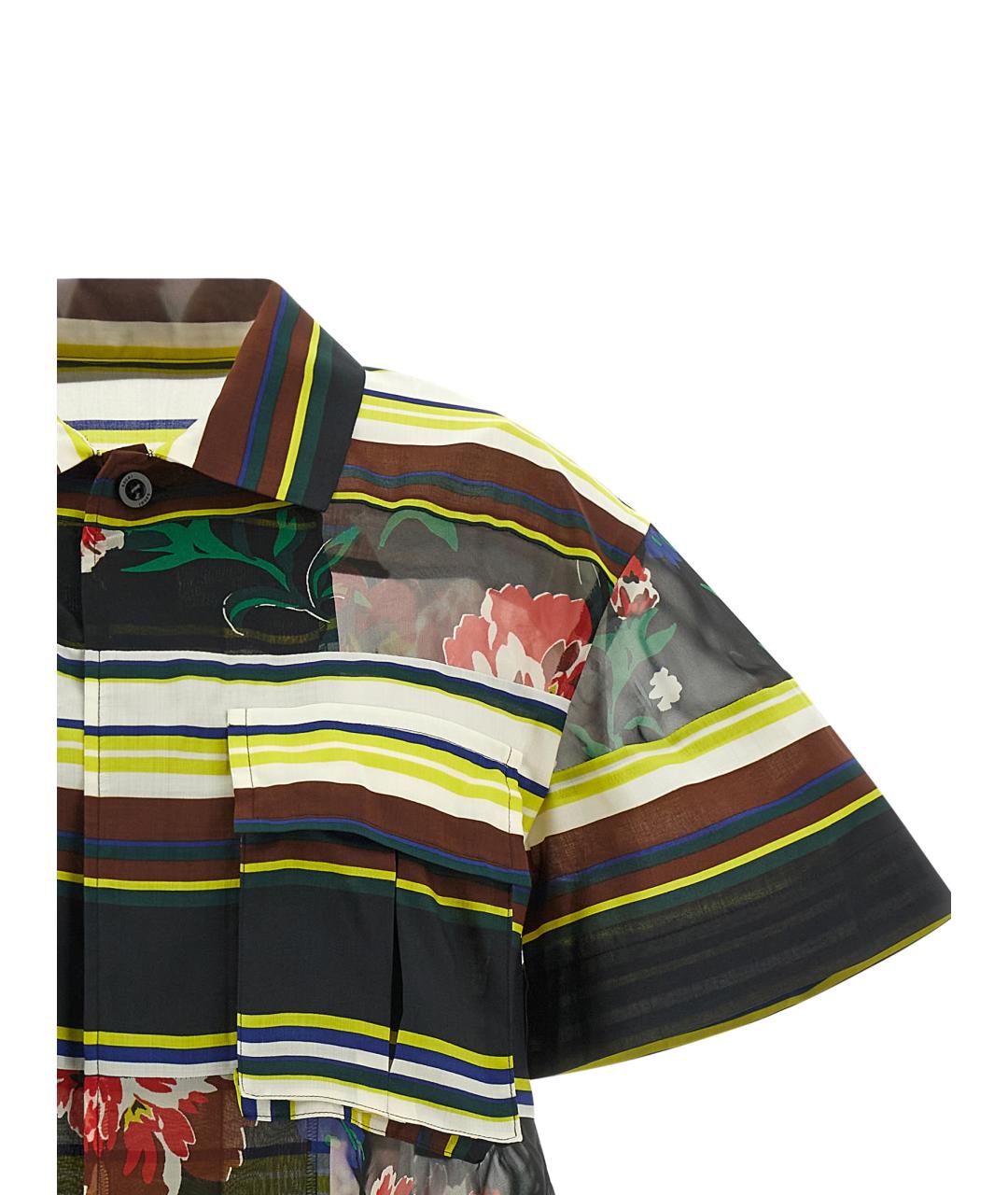 SACAI Мульти полиэстеровая рубашка, фото 3