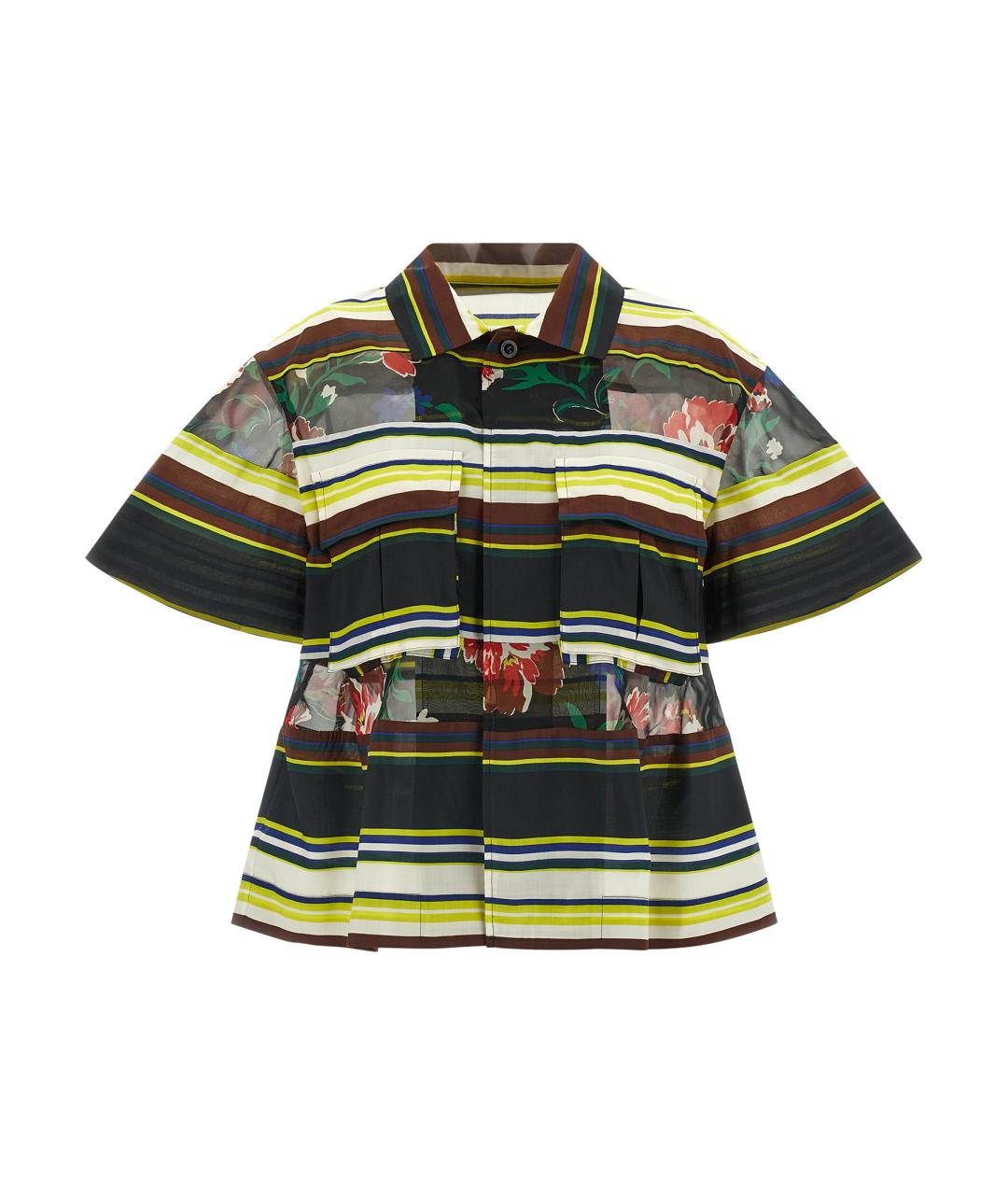 SACAI Мульти полиэстеровая рубашка, фото 1